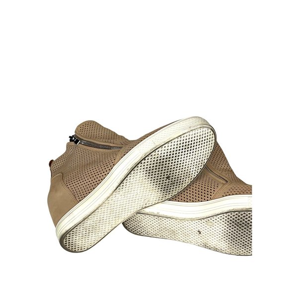 CCOCCI Wedge Booties CHARLOTE Brown Tan Suede 8 - Picture 4 of 9